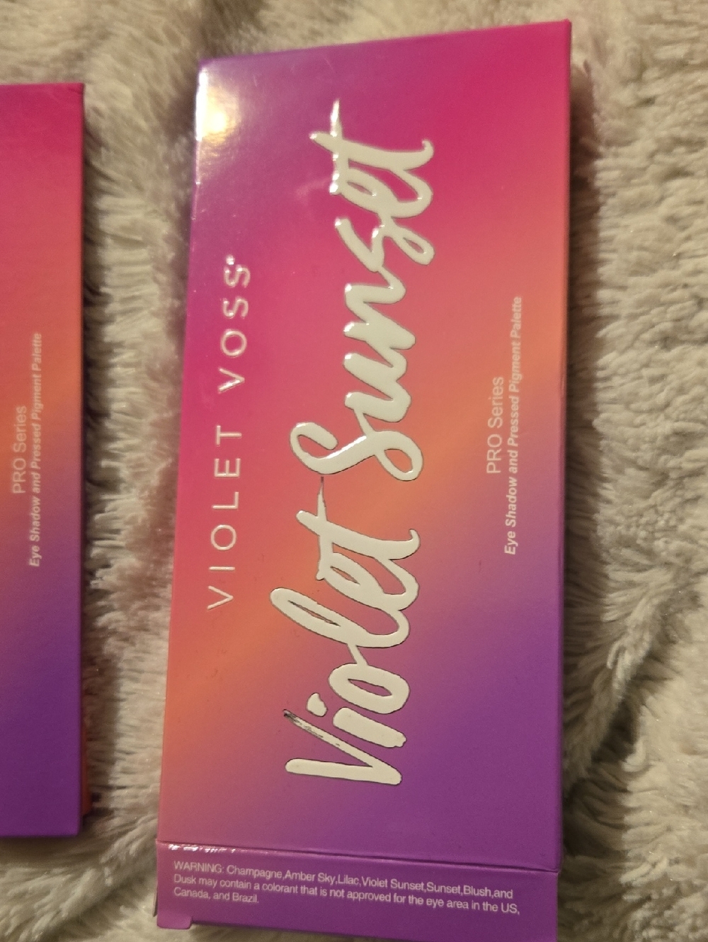 Violet Voss Sunset Gradient Eyeshadow Palette - Vanilla, Violet Sunset Lilac